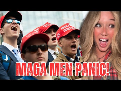 MAGA Men Target White Women as they PANIC!