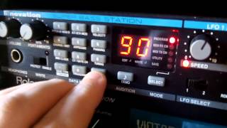 Video thumbnail for Novation Super Bass Station by Simon Prince