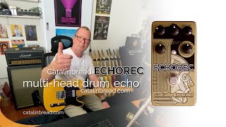 Video thumbnail for Catalinbread ECHOREC: multi-head drum echo by Brett Kingman