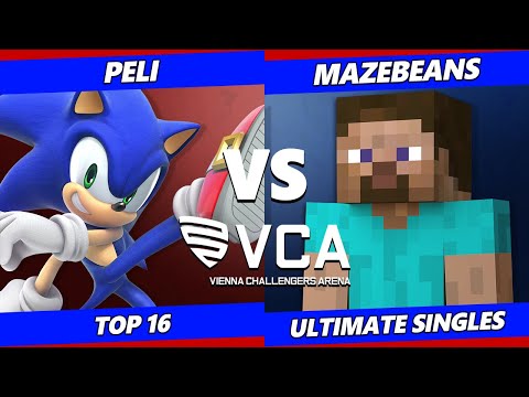 VCA 2022 - Peli (Sonic) Vs. MazeBeans (Steve) SSBU Ultimate Tournament