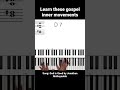 Learn These Gospel Inner Movements Jazzchords Piano Gospelmusic