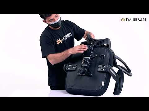 Da Urban Graco Medium Back Revolving Office Chair (Red)