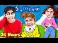 Living like Shinchan in Real Life for 24 hours!! Funny Challenge😂