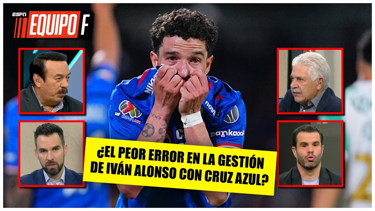 ERROR IMPERDONABLE Cruz Azul e Iván Alonso se equivocan mal dejando ir a Ignacio Rivero | Equipo F