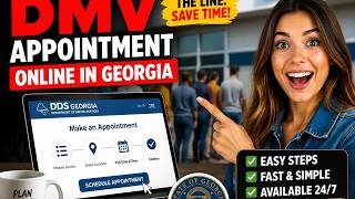 How to schedule a DMV appointment online in Georgia