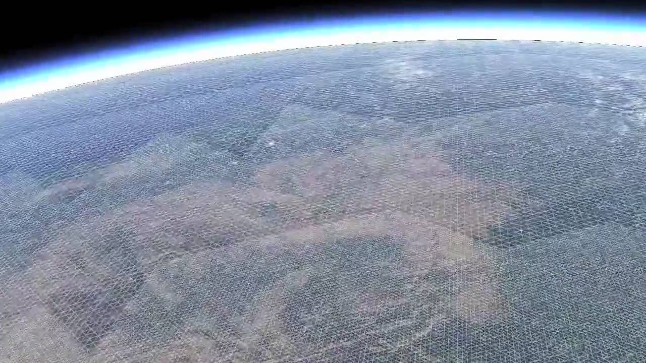 Planetary-scale Terrain Composition