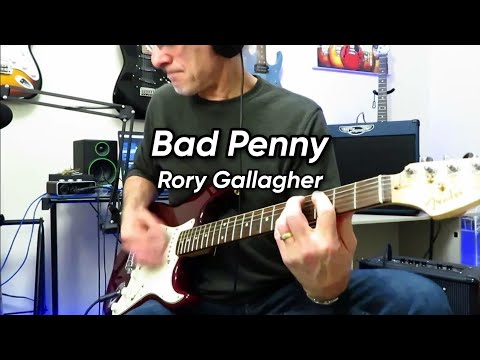 Bad Penny - Rory Gallagher. Guitar Cover KDA