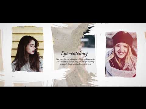 Brush Paint Gallery : Final Cut Pro X template