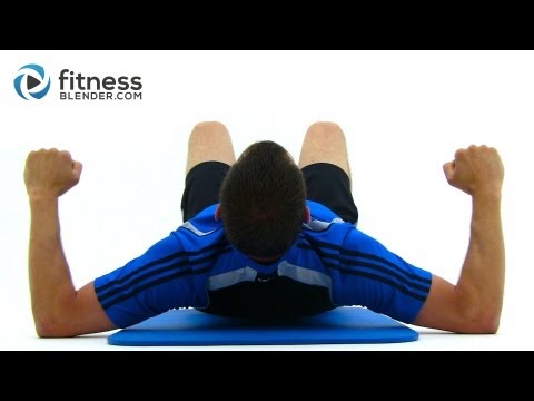 Brutal 35 Minute Bodyweight Workout - Fitness Blender Functional Strength Training