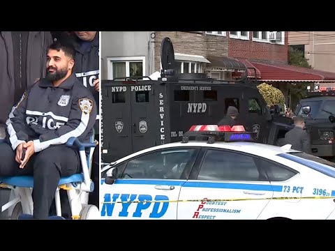 Neighbor dispute leaves 2 dead, NYPD officer shot and injured in Brooklyn