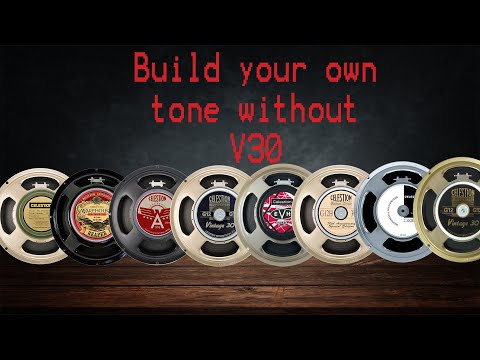 Guitar Speaker Comparison ( Celestion speakers + 1 WGS)