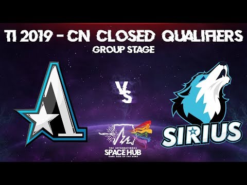 Aster vs Sirius - TI9 CN Regional Qualifiers: Group Stage