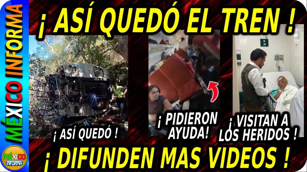 SALEN MAS VIDEOS TRAS ACCIDENTE DEL TREN INTEROCEÁNICO. ACTUALIZAN LISTA DE HERIDOS. ZOE LOS VISITA.