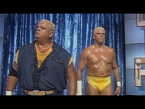 Dustin Rhodes teams up with his dad Dusty Rhodes at WCW Clash of the Champions XXVIII (WWE Network)