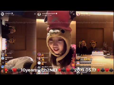 2019.05.17 2NE1 celebrates #10yearswith2NE1 with IG Live
