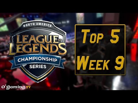 Top 5 - LCS NA 2015 Summer Split - Week 9
