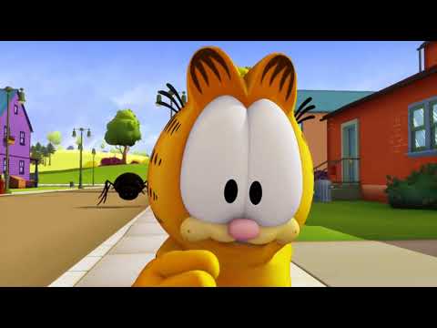 O Show do Garfield. T01E15. A curva no tempo Senhor do tempo - Episódio Completo.