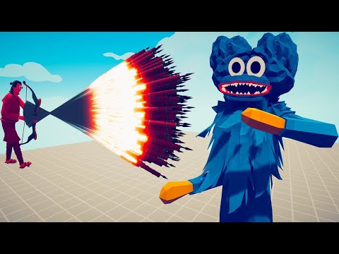 POPPY PLAYTIME HUGGY WUGGY vs EVERY GOD - Totally Accurate Battle Simulator TABS