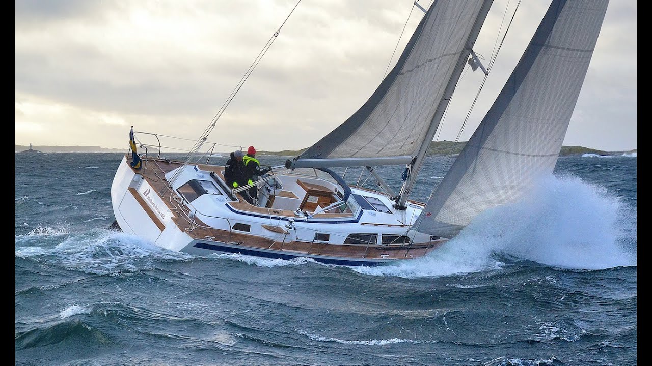Testing the Hallberg Rassy 40c