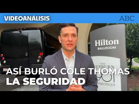 El plan de Cole Thomas Allen: así burló la seguridad y escondió partes de su rifle en el Hilton