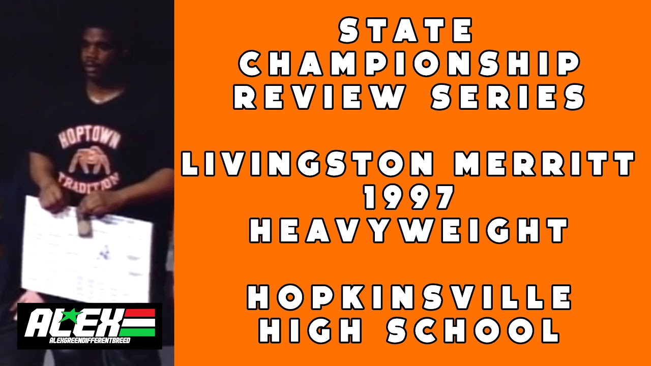 State Wrestling Championship match review w/ Livingston Merritt (Hopkinsville;  1997 HWT.)