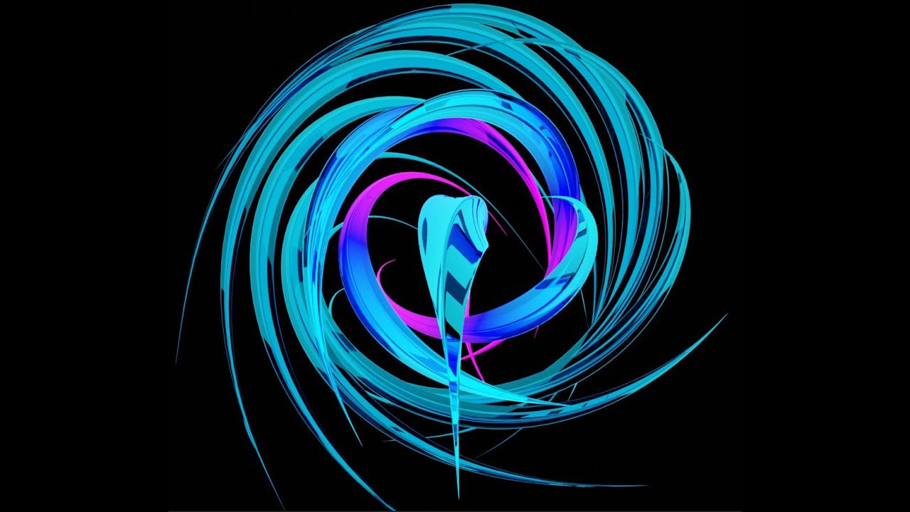 Parlayan kristaller animasyonu 3D Model