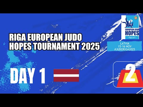 Riga European Judo Hopes Tournament 2025 - Day 1 - Tatami 2