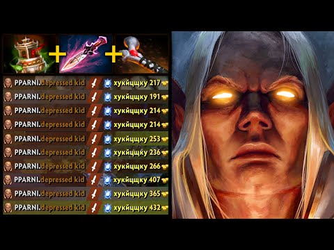 EPIC DEPRESSED KID INVOKER DESTROYS GRANDMASTER IO MID | Dota 2 Invoker