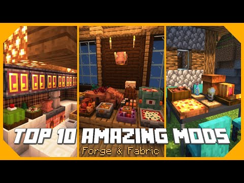 Top 10 Amazing Mod For Farmer Delight - Minecraft Forge & Fabric (1.19.2 & Other Versions)