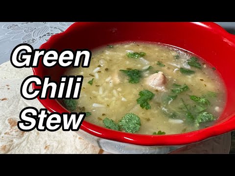 Delicious Crockpot Green Chili Stew/Twisted Mikes
