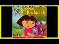 DORA THE EXPLORER DORA S BACKPACK Read Aloud Storybook For Kids Children