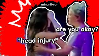 Download lagu momo got into a painful accident before performing (how twice cared for her) mp3