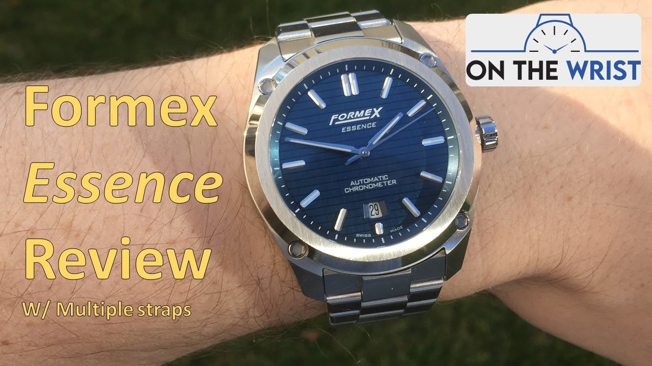 Formex Essence Review, a visually and technically stunning watch! Shown with multiple straps!