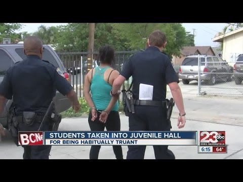 Truant students taken into Juvenile Hall