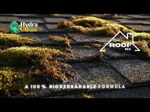 Hydra Clean RooxRX Roof Cleaning Treatment Video