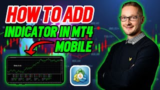 How to add indicator in MT4 mobile | Metatrader 4 Tutorial