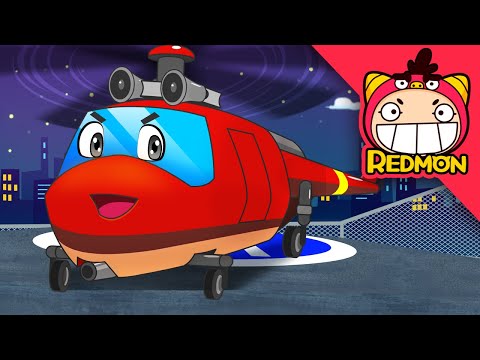 Helicopter song | Vehicle song | Nursery rhymes | REDMON