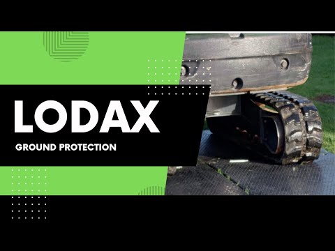 Safety net lodax - premium ground protection mat