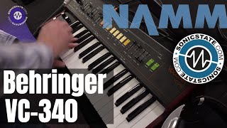 Video thumbnail for NAMM 2019 Behringer VC340 No Talking by sonicstate