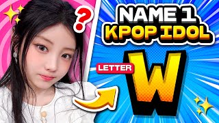 🗣️ Can You Name a K-pop Idol for Every Letter A–Z? ✍️ ANSWER - KPOP QUIZ ⏰