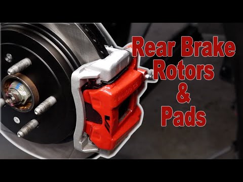 Standard Single Piston Brake Job | Pad and Rotors | Cadillac CTS