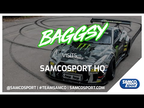 Baggsy visits SamcoSport HQ