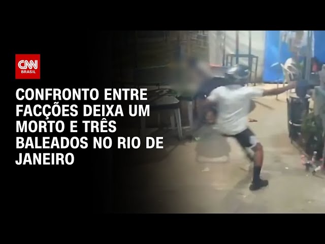 Criança é baleada durante tiroteio entre CV e TCP no centro do RJ | BASTIDORES CNN