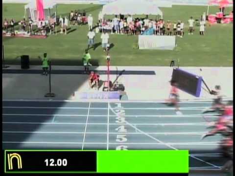 Girls 100m EE Final - New Balance Outdoor Nationals 2011