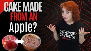 Cake Made from an Apple #healthycake #chocolatecakerecipe #instantvortexprorecipe