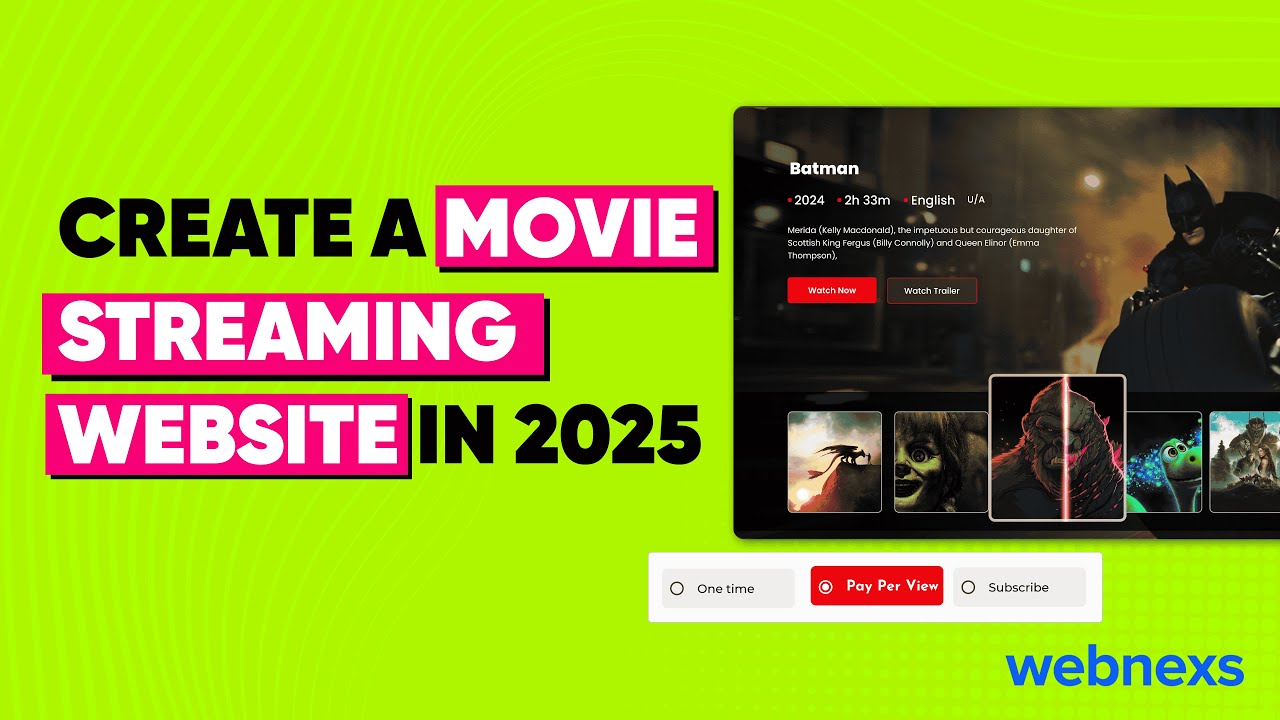Build Your OWN Movie Streaming Site in Days