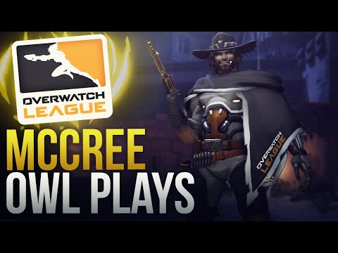 BEST MCCREE MOMENTS IN OVERWATCH LEAGUE - Overwatch Montage
