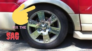 How I fixed my Expedition Rear Air Suspension from Sagging