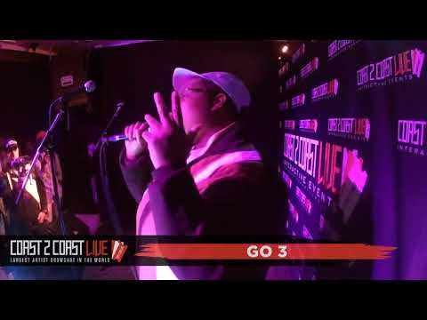 Go 3 (@3som3) Performs at Coast 2 Coast LIVE | Paris March 24th, 2019