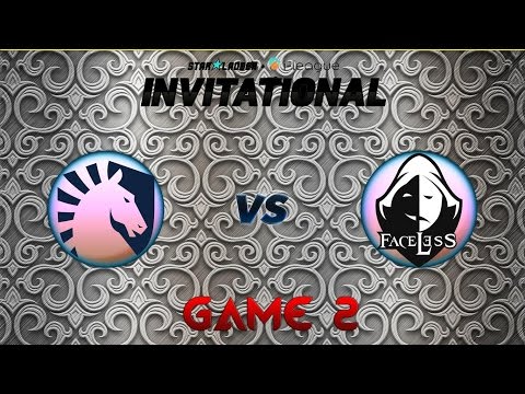 Liquid vs Faceless (Game 2) | SL-i League Invitational #2, Group B
